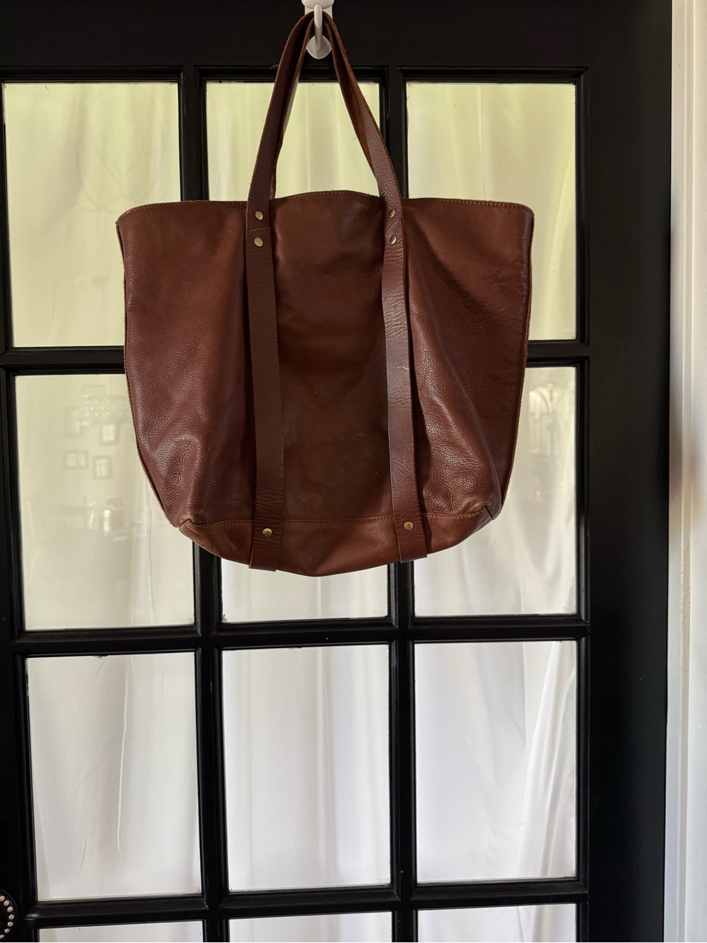 Clarks Brown Leather Tote